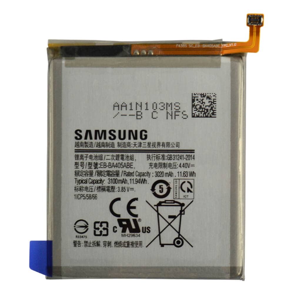Акумулятор для Samsung EB-BA405ABE A405 A40 (2019) 3100 mAh фото 1