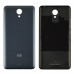 Задняя крышка для Xiaomi Redmi Note 2, цвет dark grey, оригинал миниатюра 1