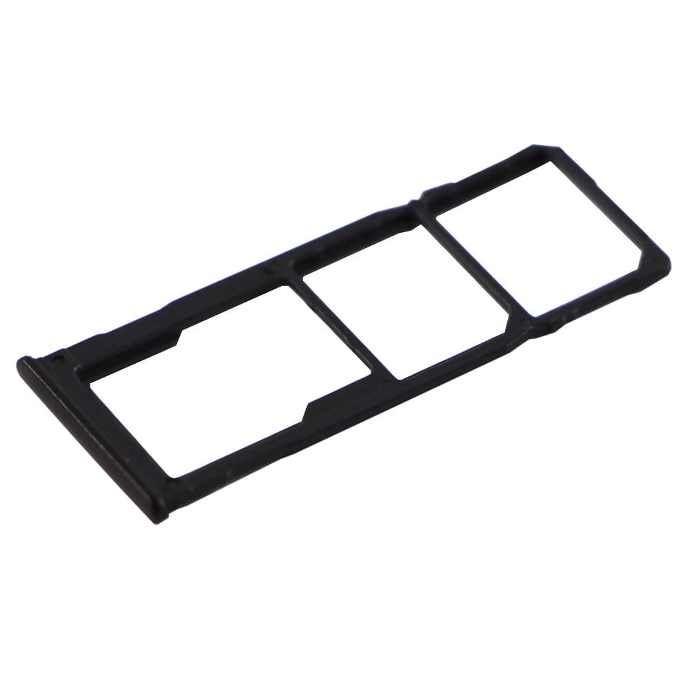 Тримач сім картки для Samsung M215 Galaxy M21, M307 Galaxy M30s 2019, колір чорний фото 1