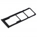 Тримач сім картки для Samsung M215 Galaxy M21, M307 Galaxy M30s 2019, колір чорний миниатюра 1