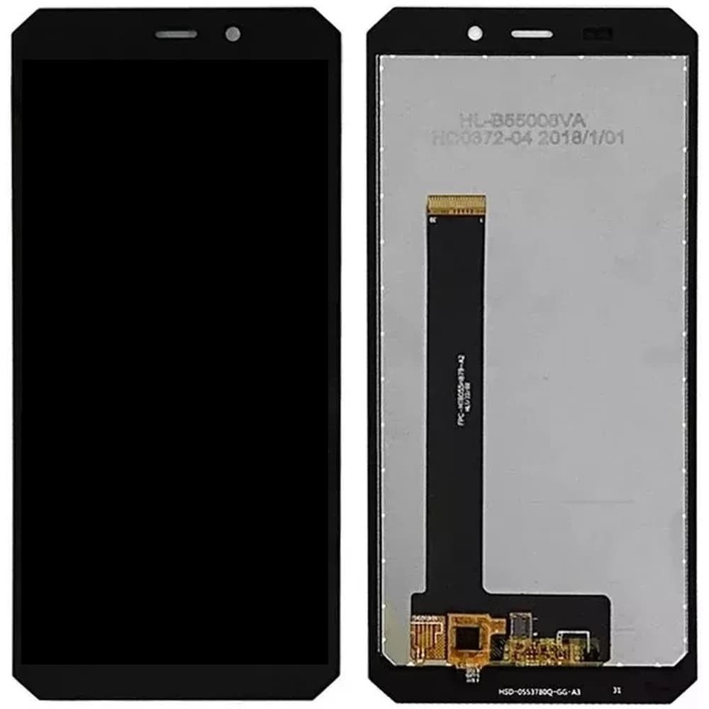 Дисплей для Oukitel F150 H2022, з тачскріном в зборі, колір чорний фото 1