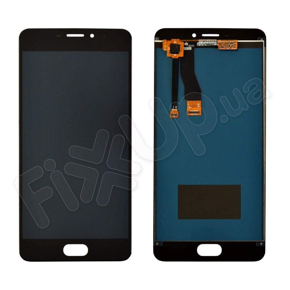 Дисплей для Meizu M5 Note с тачскрином в сборе, цвет черный, Orig PRC, уценка фото 1