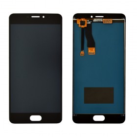 Дисплей Meizu M5 Note с тачскрином в сборе, уценка,  цвет черный, без рамки, оригинал китай