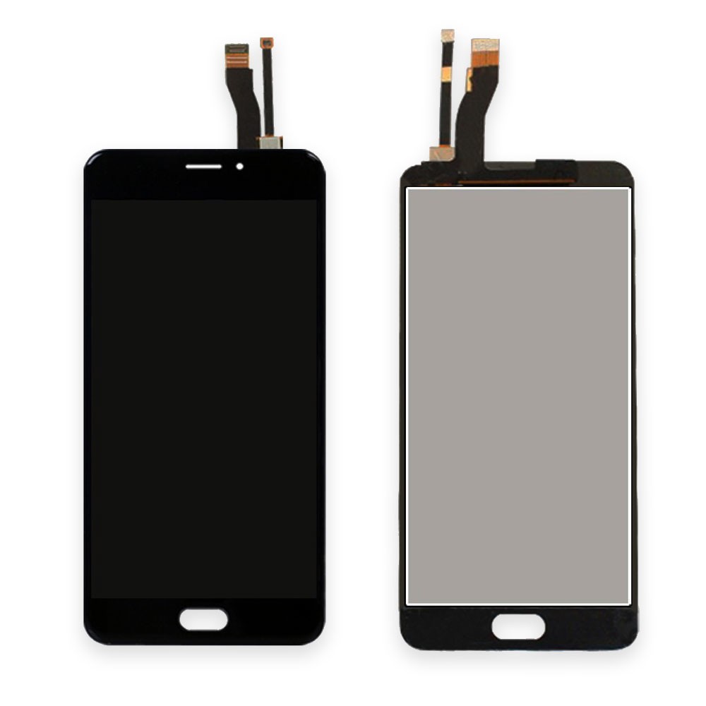 LCD Meizu M5 Note + Touchscreen (black) фото 1 Дисплей Meizu M5 Note с тачскрином в сборе, цвет черный фото 1
