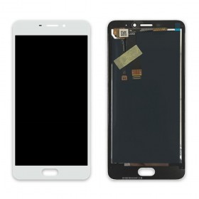 Дисплей Meizu M5 Note с тачскрином в сборе, китай,  цвет белый, без рамки