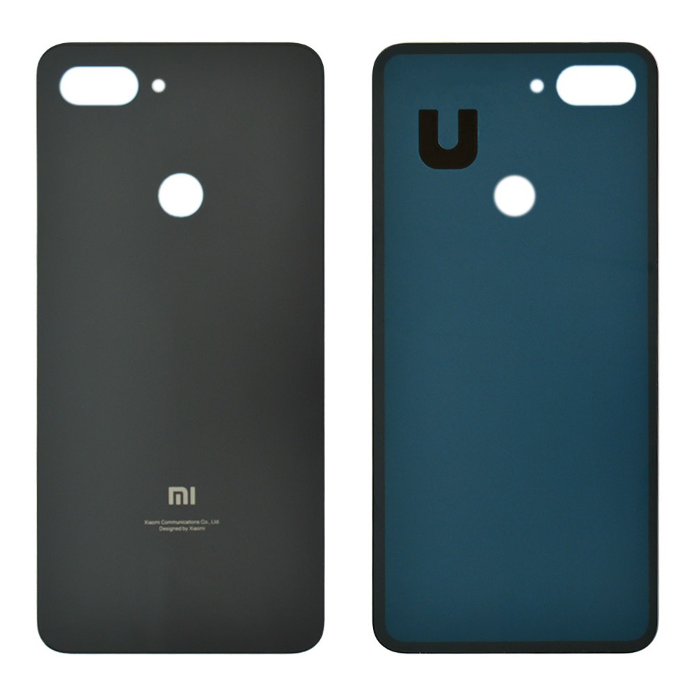 Задняя крышка для Xiaomi Mi 8 Lite, цвет черный фото 1