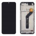 Дисплей для Tecno Spark 7 (KF6/KF6J/KF6N), с тачскрином и рамкой, черный, оригинал миниатюра 1
