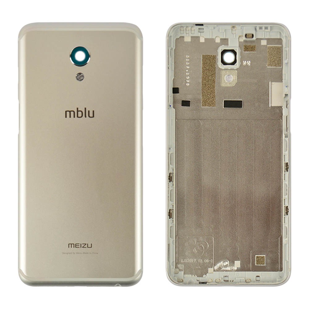 Задняя крышка для Meizu M6S, цвет серебро фото 1