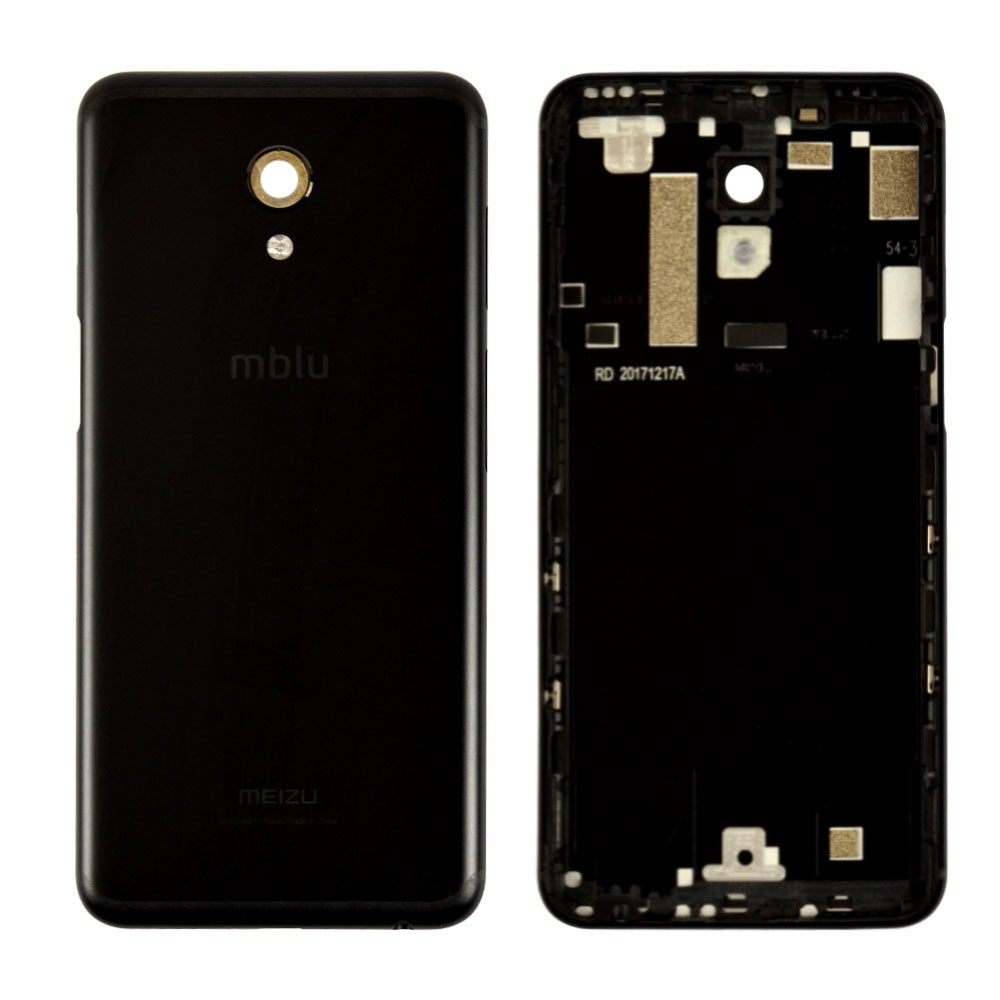 Задняя крышка для Meizu M6S, цвет черный фото 1