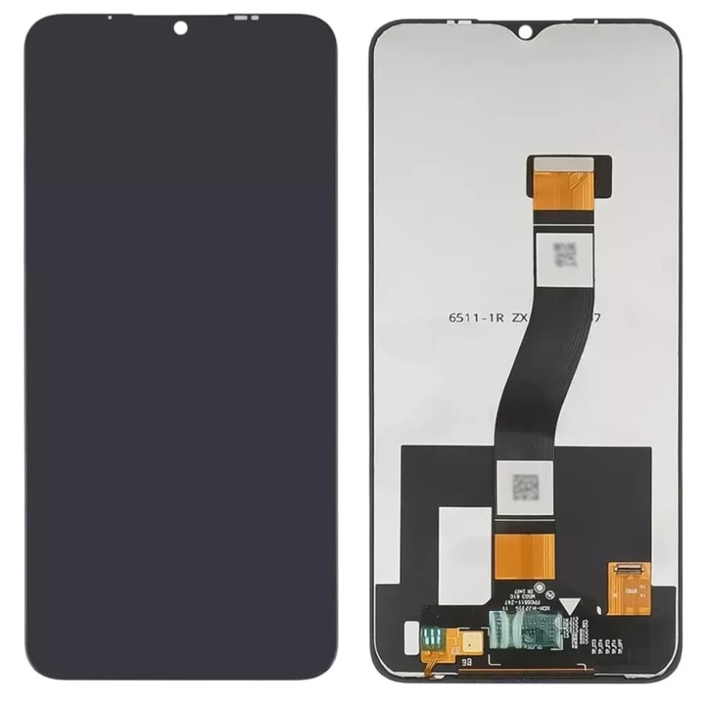 Дисплей для AGM Note H6 Lite, з тачскріном, чорний фото 1