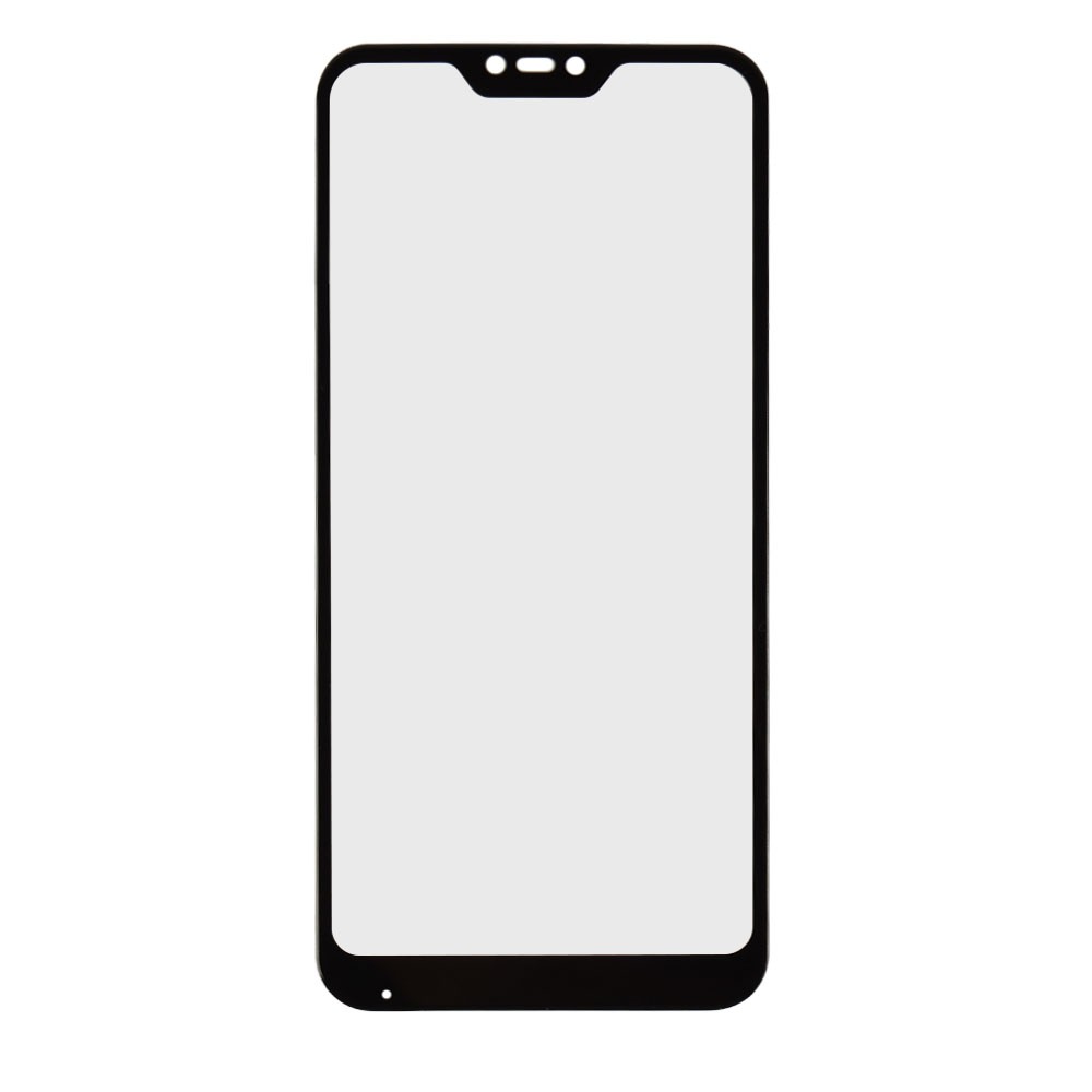 Защитное стекло для Xiaomi Mi A2 Lite, Redmi 6 Pro 3D 9H, цвет черный фото 1