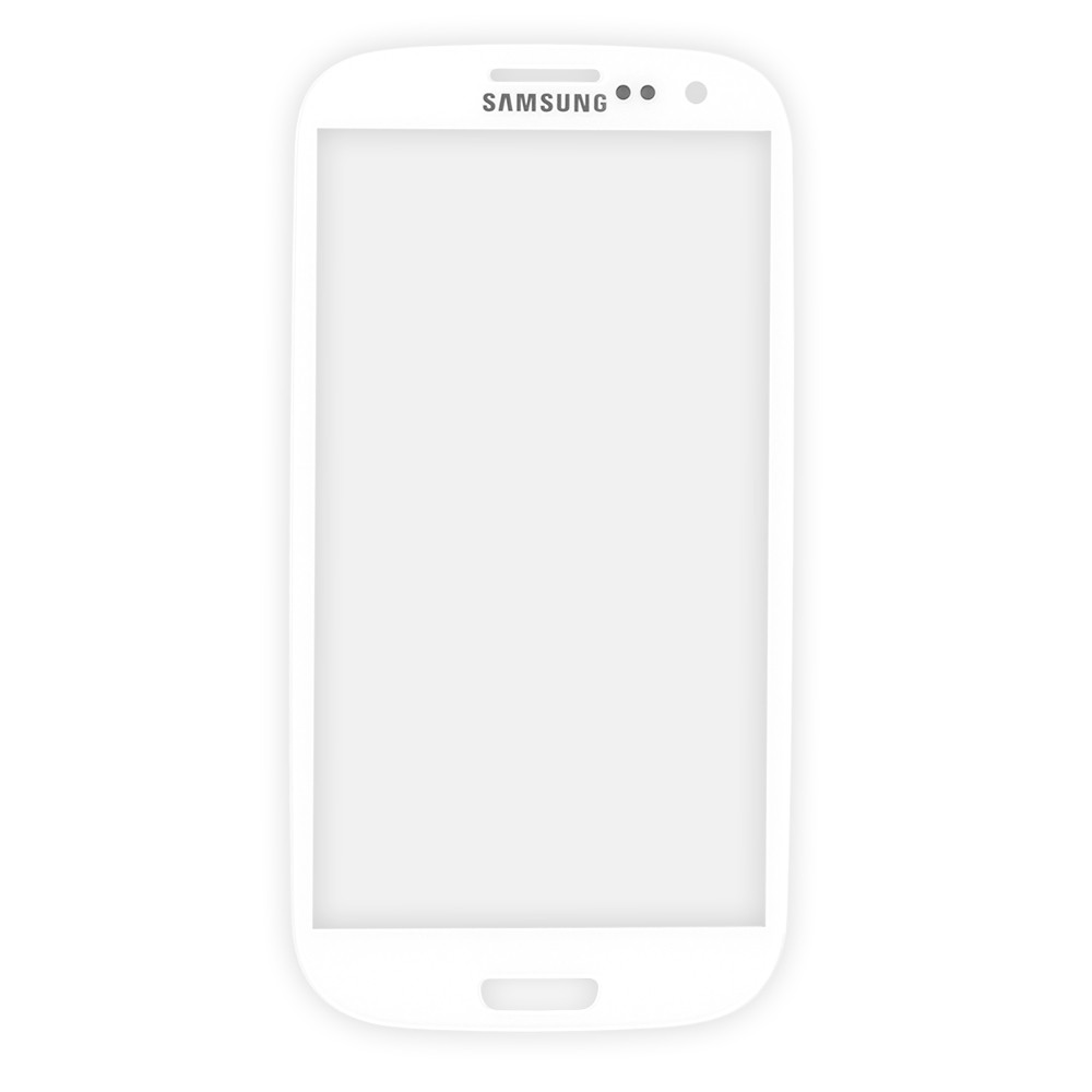 Стекло для Samsung i9300, цвет белый фото 1
