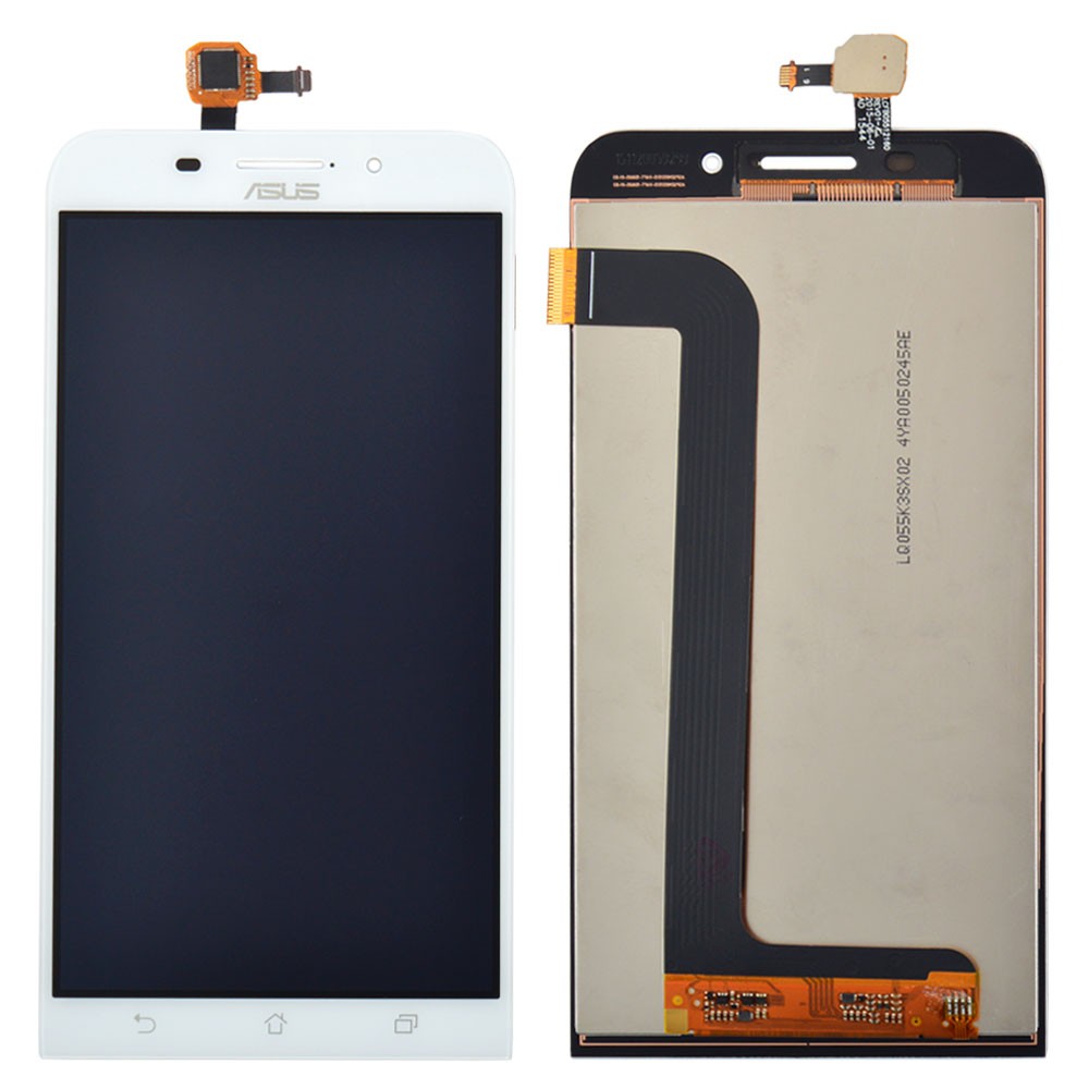 Дисплей Asus ZenFone Max ZC550KL з тачскрином у зборі, колір білий фото 1