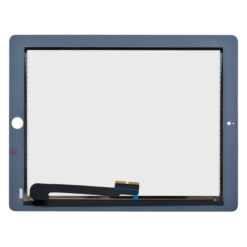 Touchscreen iPad New 3/4 + Len with frame (white) original фото 1 Тачскрин (сенсор) со стеклом для iPad New 3, iPad 4, цвет белый,в рамке, оригинал фото 1