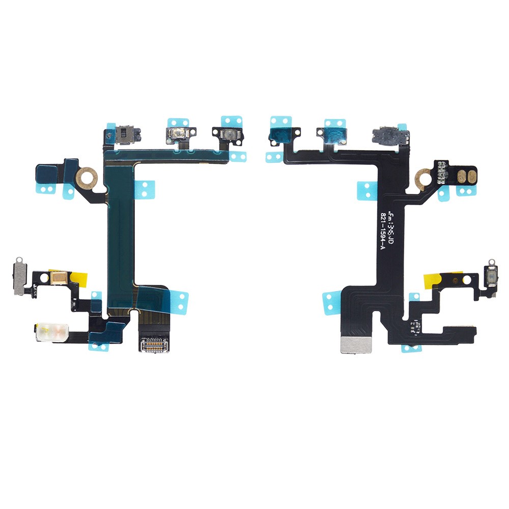 Шлейф на iPhone 5S з кнопками, мікрофоном, спалахом фото 1