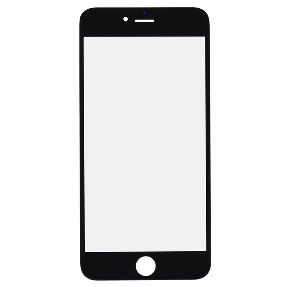 Стекло iPhone 6 Plus (5.5), цвет черный, оригинал фото 1