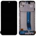 Дисплей для Xiaomi Redmi Note 11, с тачскрином и рамкой в сборе, цвет черный, OLED миниатюра 1