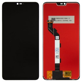 Дисплей для Xiaomi Mi8 Lite с тачскрином в сборе, оригинал замененное стекло,  цвет черный, без рамки