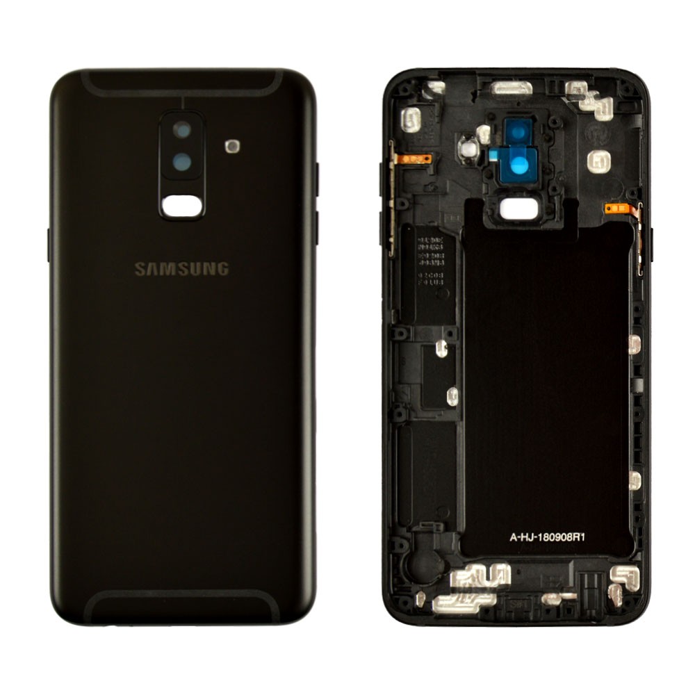 Задняя крышка для Samsung A605H/DS Galaxy A6 Plus (2018), цвет черный фото 1