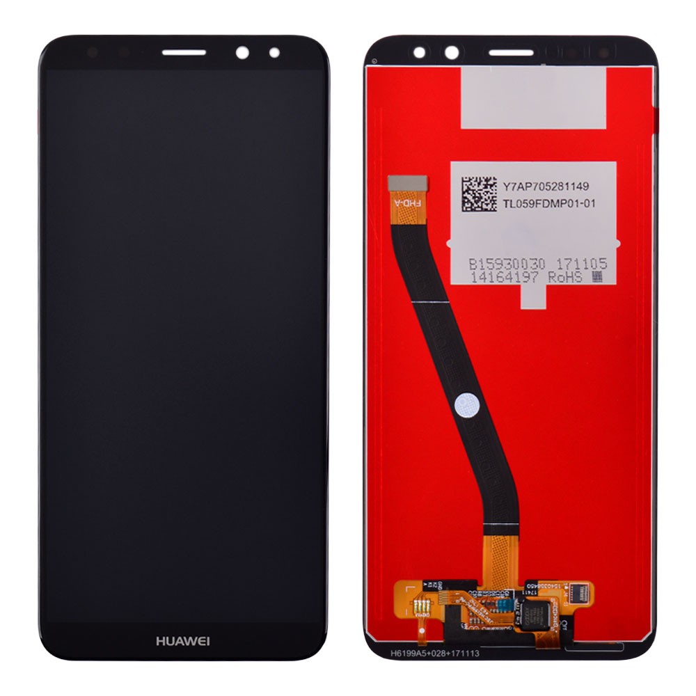 Дисплей Huawei Mate 10 Lite (RNE-L01/RNE-L21) з тачскрином у зборі, колір чорний, уцінка фото 1