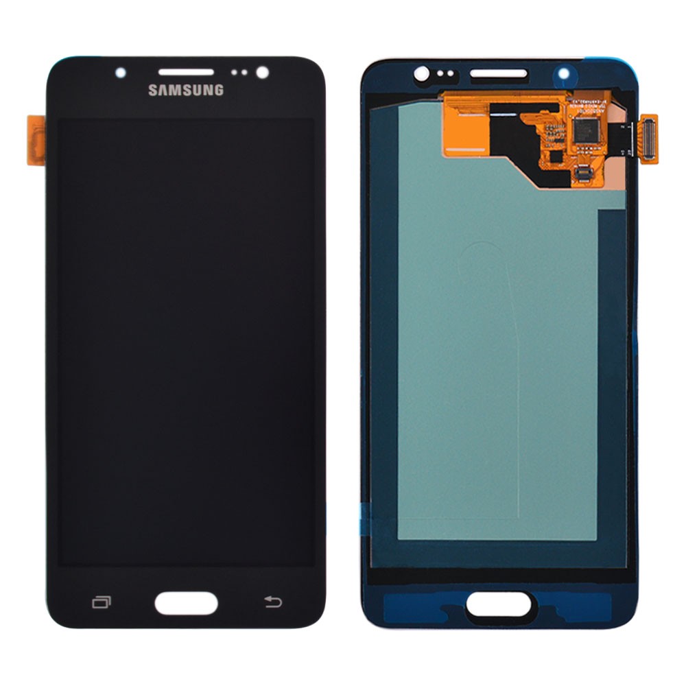 Дисплей для Samsung J510F/DS Galaxy J5 (2016) з тачскрином у зборі, колір чорний, OLED small LCD фото 1