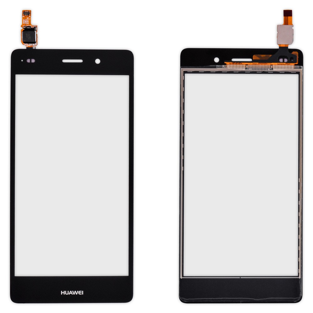 Тачскрин Huawei P8 Lite (ALE L21), цвет черный, большая микросхема фото 1