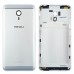 Знижена вниз задня кришка Meizu M3 Note (M), колір сріблястий, уцінка миниатюра 1