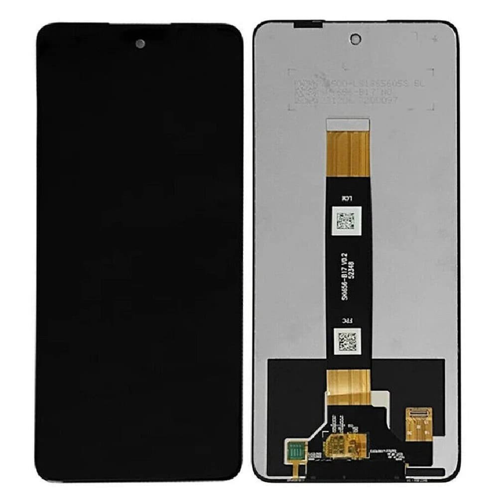 Дисплей для TCL 50 5G, з тачскріном, чорний фото 1