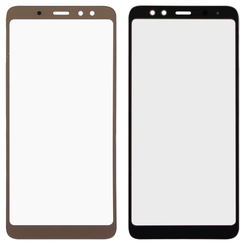 Скло корпусу для Samsung A530 Galaxy A8 (2018), колір золотий фото 1