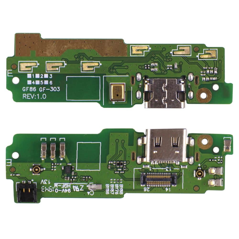 Разъем зарядки для Sony G3212 Xperia XA1 Ultra, с нижней платой фото 1