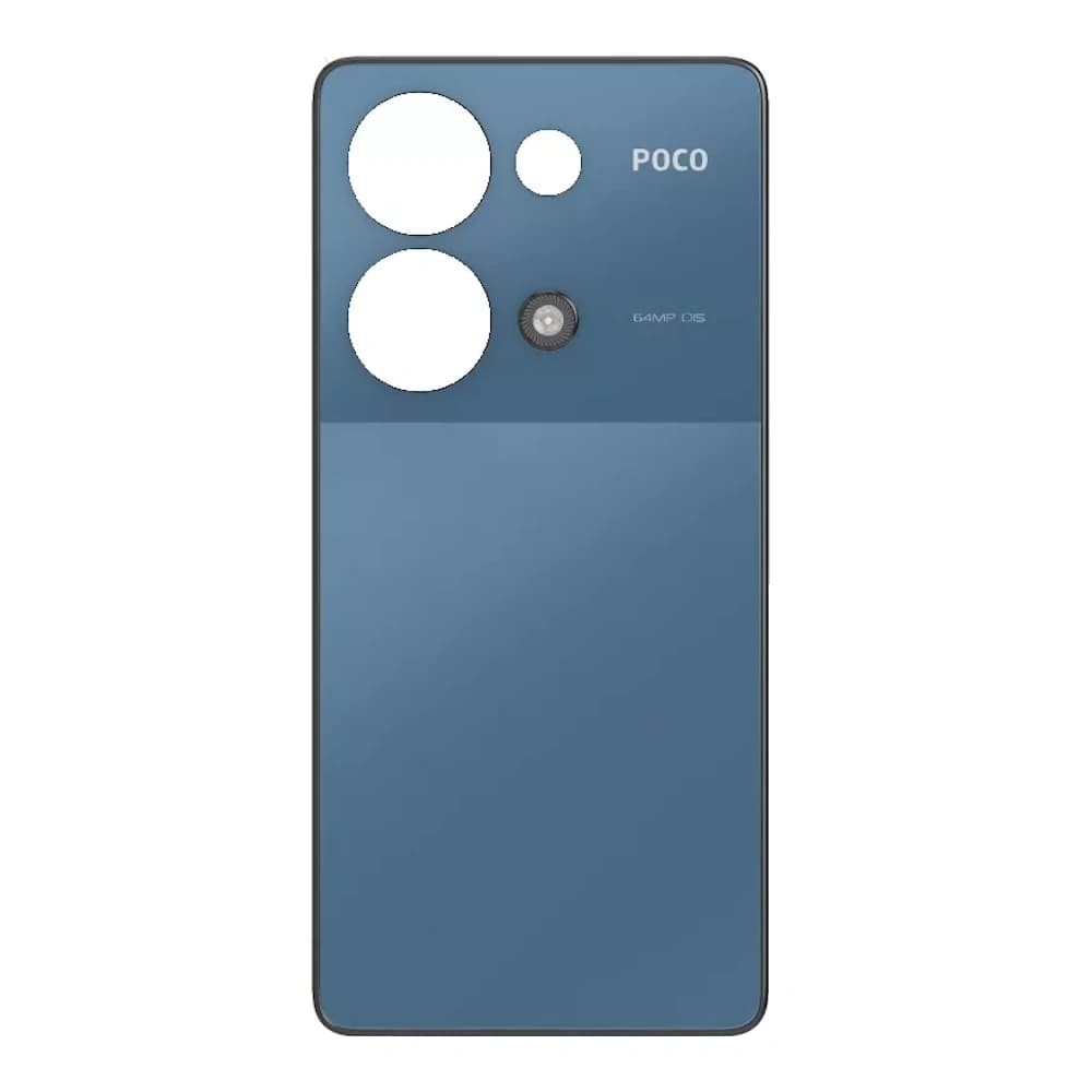 Задня кришка для Xiaomi Poco M6 Pro 4G, колір синій фото 1