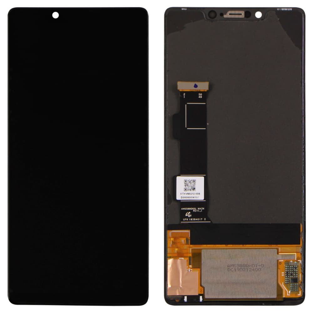 Дисплей для Xiaomi Mi8 SE с тачскріном в зборі, колір чорний, OLED фото 1