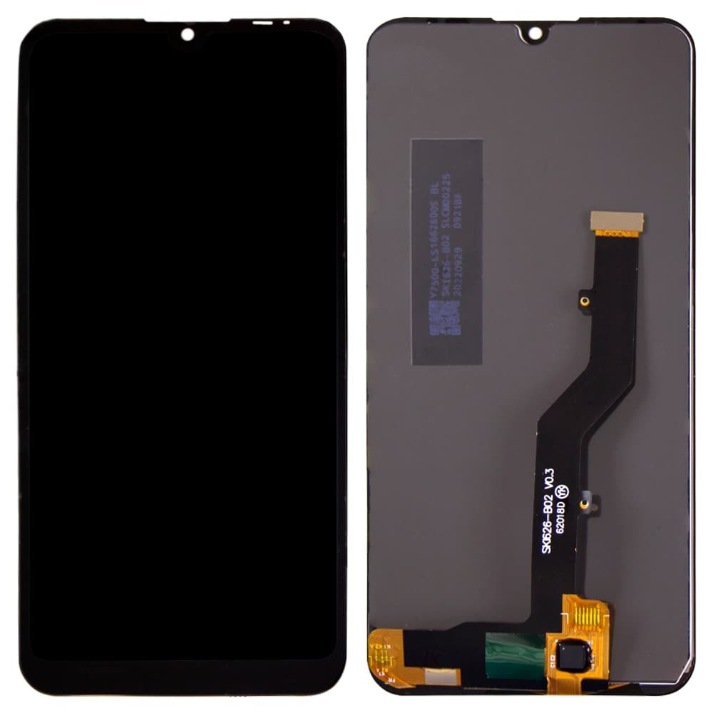 Дисплей для ZTE Blade V10 Vita с тачскрином в сборе, цвет черный, уценка фото 1