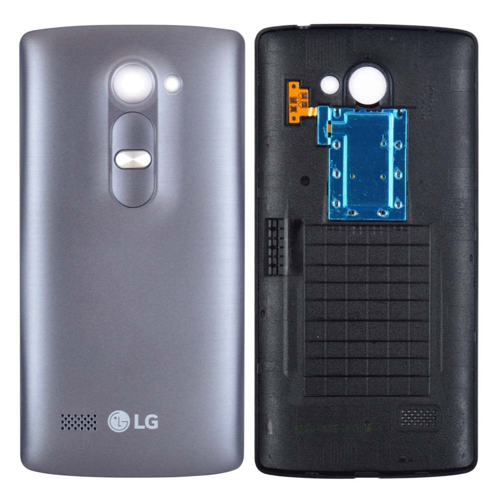 Задня кришка LG H324 Leon Y50, колір сірий фото 1