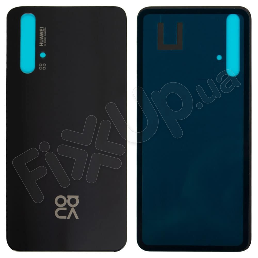 Задня кришка Huawei Nova 5T, колір чорний фото 1