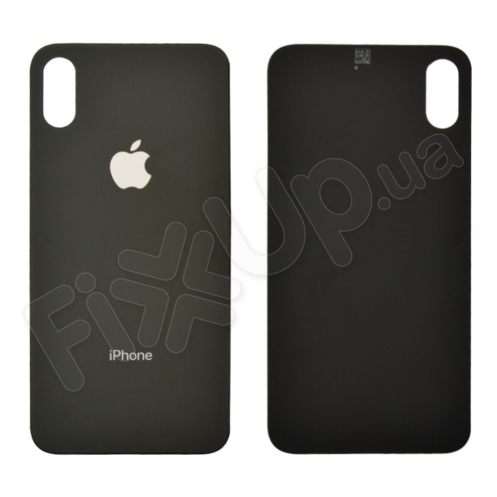 Задня кришка для iPhone XS, колір space grey, уцінка фото 1