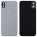 Back Cover iPhone XS (silver) with camera lens миниатюра 1 Задня кришка для iPhone XS, колір срібло, зі склом камери миниатюра 1