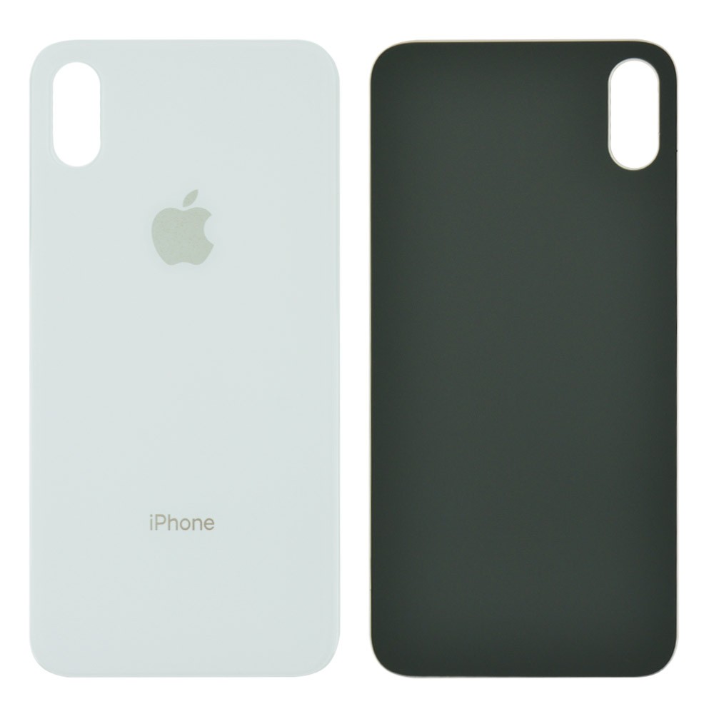 Back Cover iPhone XS (white) фото 1 Задня кришка для iPhone XS, колір білий фото 1