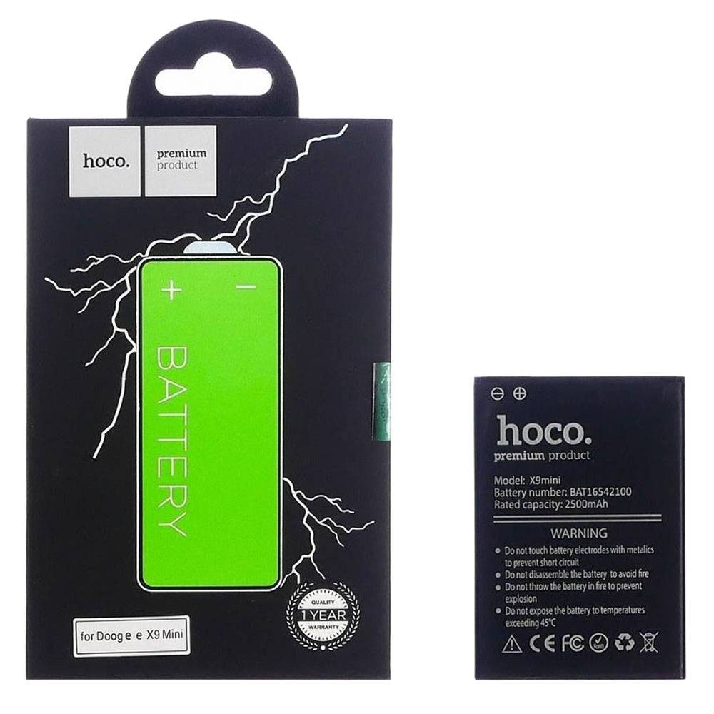 Акумулятор BAT16542100 для Doogee X9 Mini, HOCO фото 1