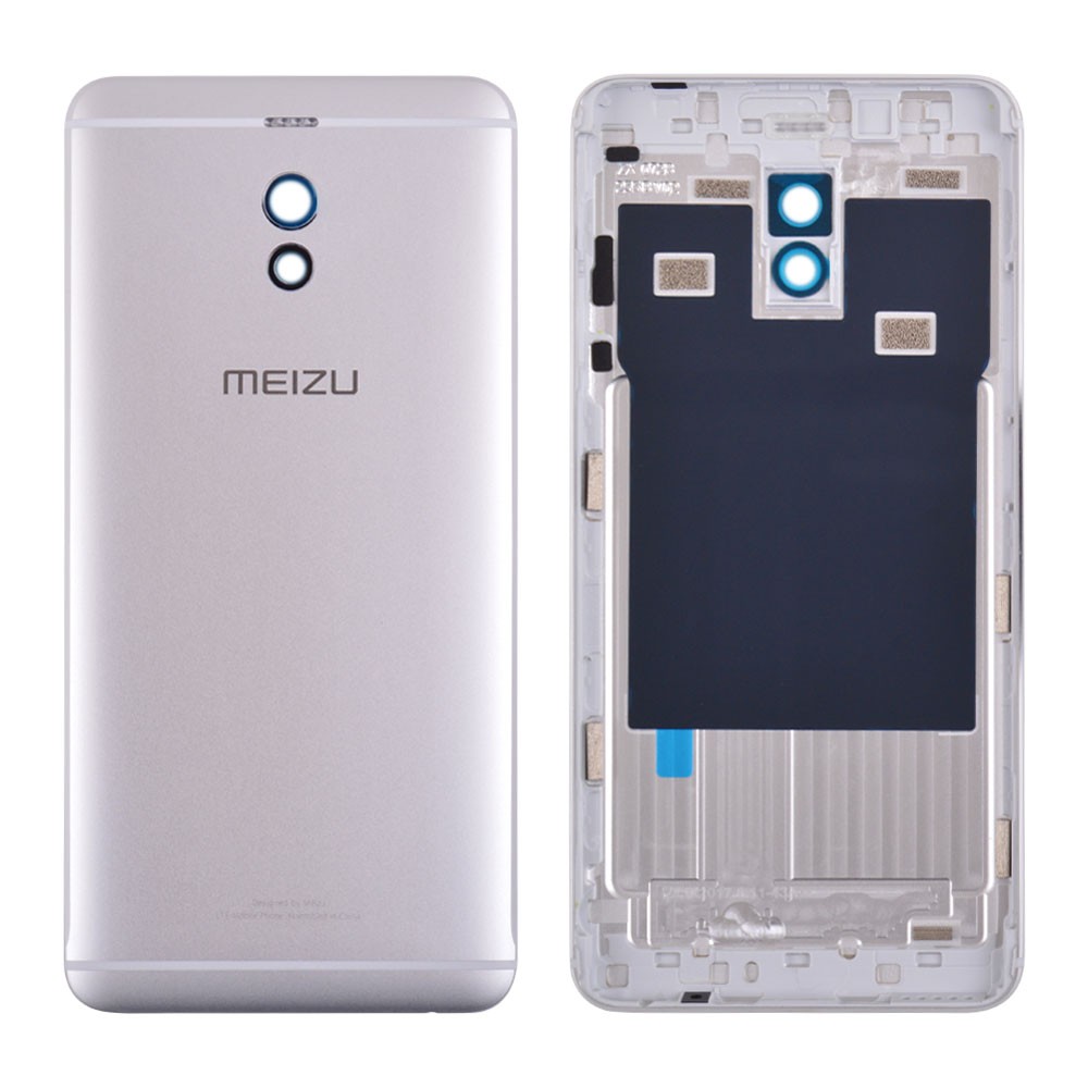 Задня кришка Meizu M6 Note, колір срібло фото 1