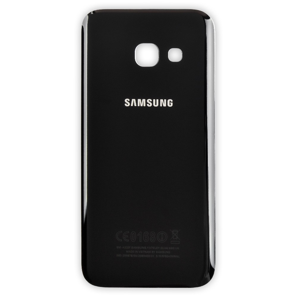 Задняя крышка Samsung A320 Galaxy A3 (2017), цвет черный фото 1