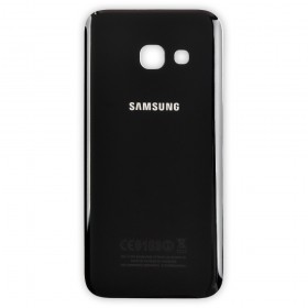 Задняя крышка Samsung A320 Galaxy A3 (2017),  цвет черный