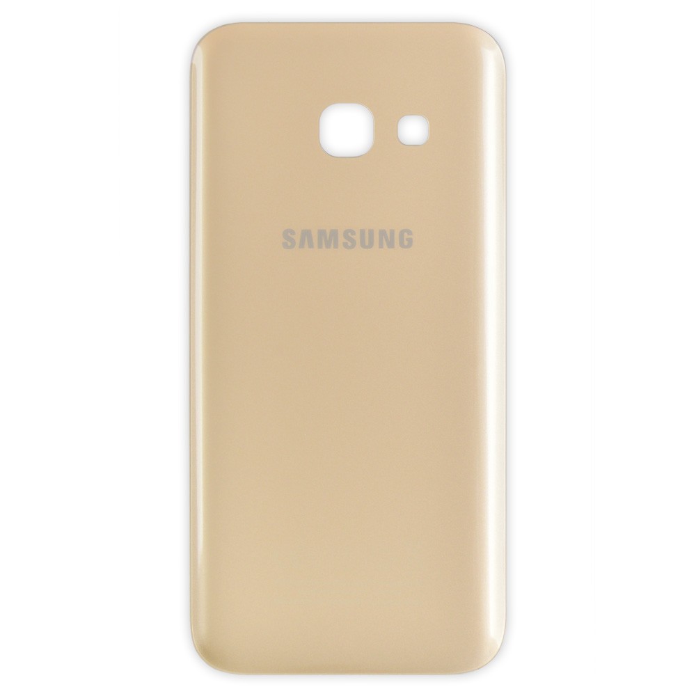 Задняя крышка Samsung A320 Galaxy A3 (2017), цвет золотой фото 1