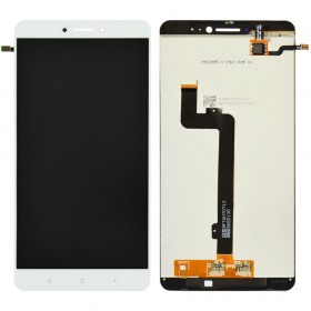 Дисплей Xiaomi Mi Max с тачскрином в сборе,  цвет белый, без рамки, оригинал китай
