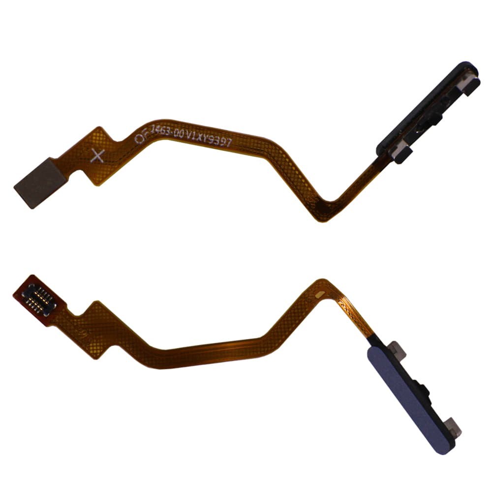 Шлейф для Xiaomi Redmi Note 9S, Note 9 Pro, Note 9 Pro Max, со сканером отпечатка, цвет серый фото 1