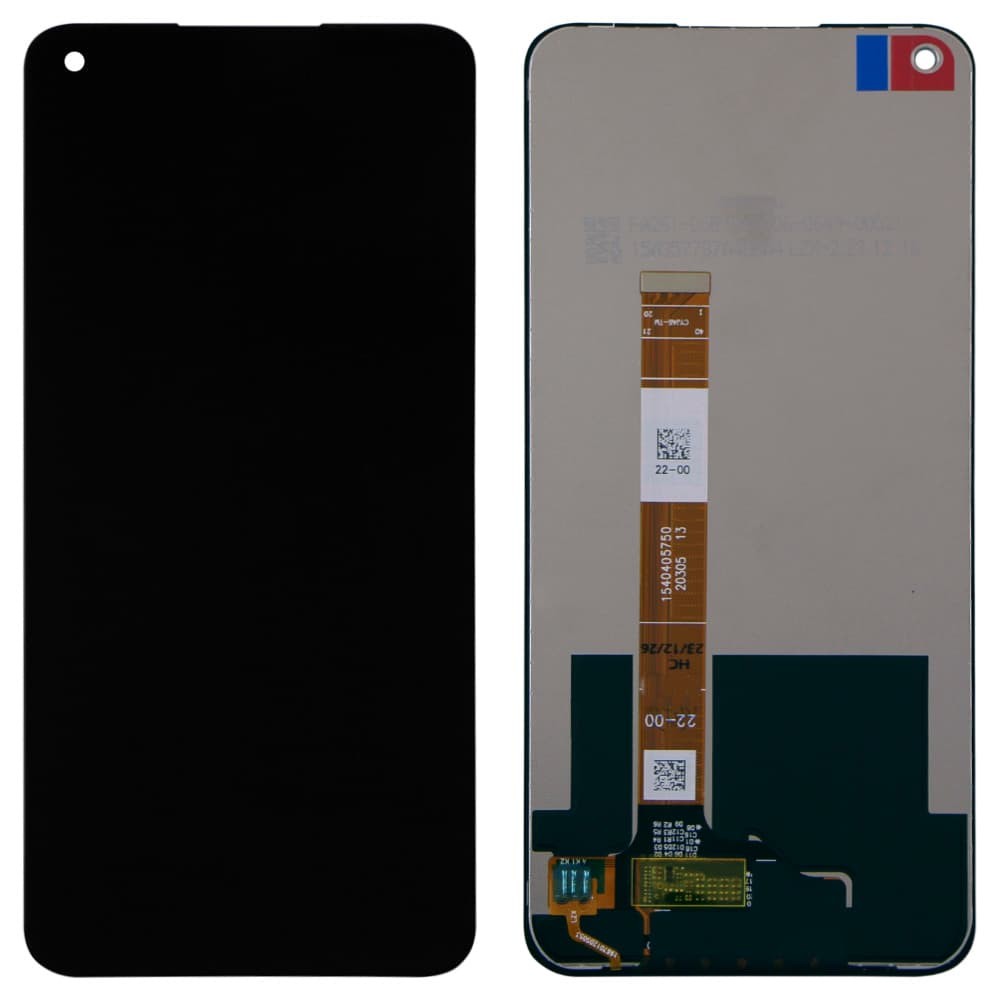 Дисплей для Realme 6 1540405750 с тачскрином в сборе, цвет черный, Китай фото 1