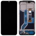 Дисплей для OPPO A5S с тачскрином и рамкой в сборе, цвет черный миниатюра 1