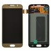 Дисплей для Samsung G920F Galaxy S6 (2015) с тачскрином в сборе, цвет золотой, Original Change Glass миниатюра 1