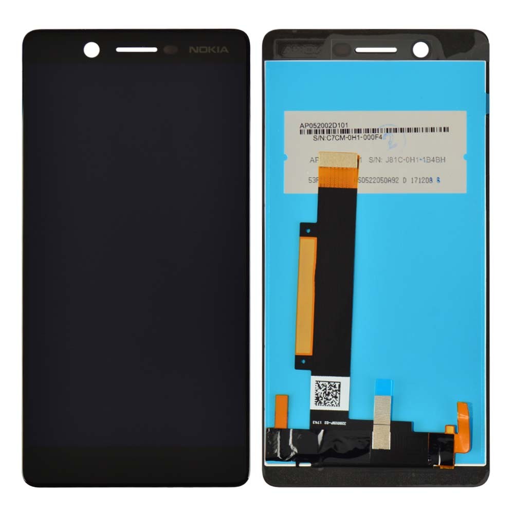 LCD Nokia 7 Dual Sim TA-1041 + Touchscreen (black) фото 1 Дисплей для Nokia 7 Dual Sim TA-1041 з тачскрином у зборі, колір чорний фото 1