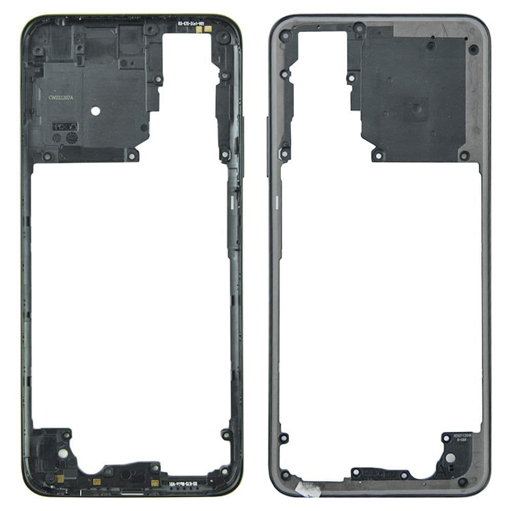 Middle part for Xiaomi Redmi Note 11 (silver) фото 1 Средняя часть корпуса для Xiaomi Redmi Note 11, цвет серебро фото 1